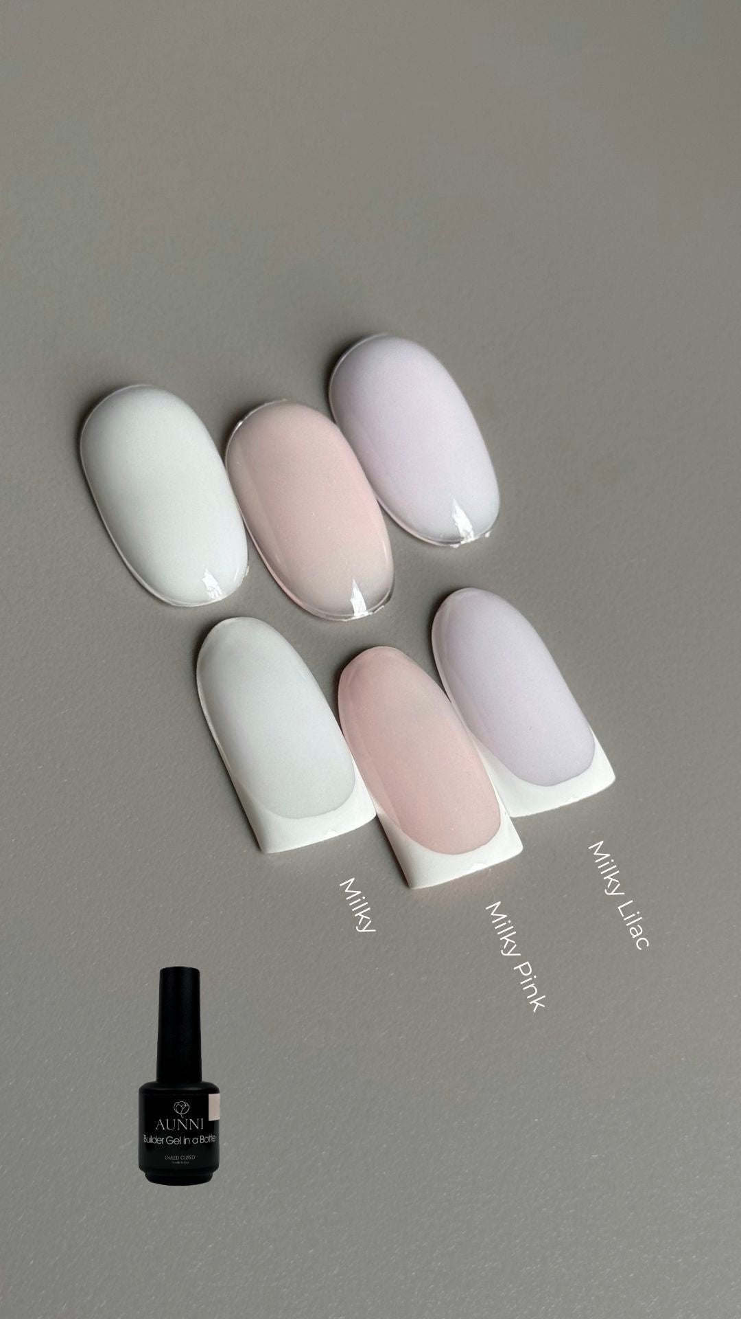 BIAB Milky Lilac